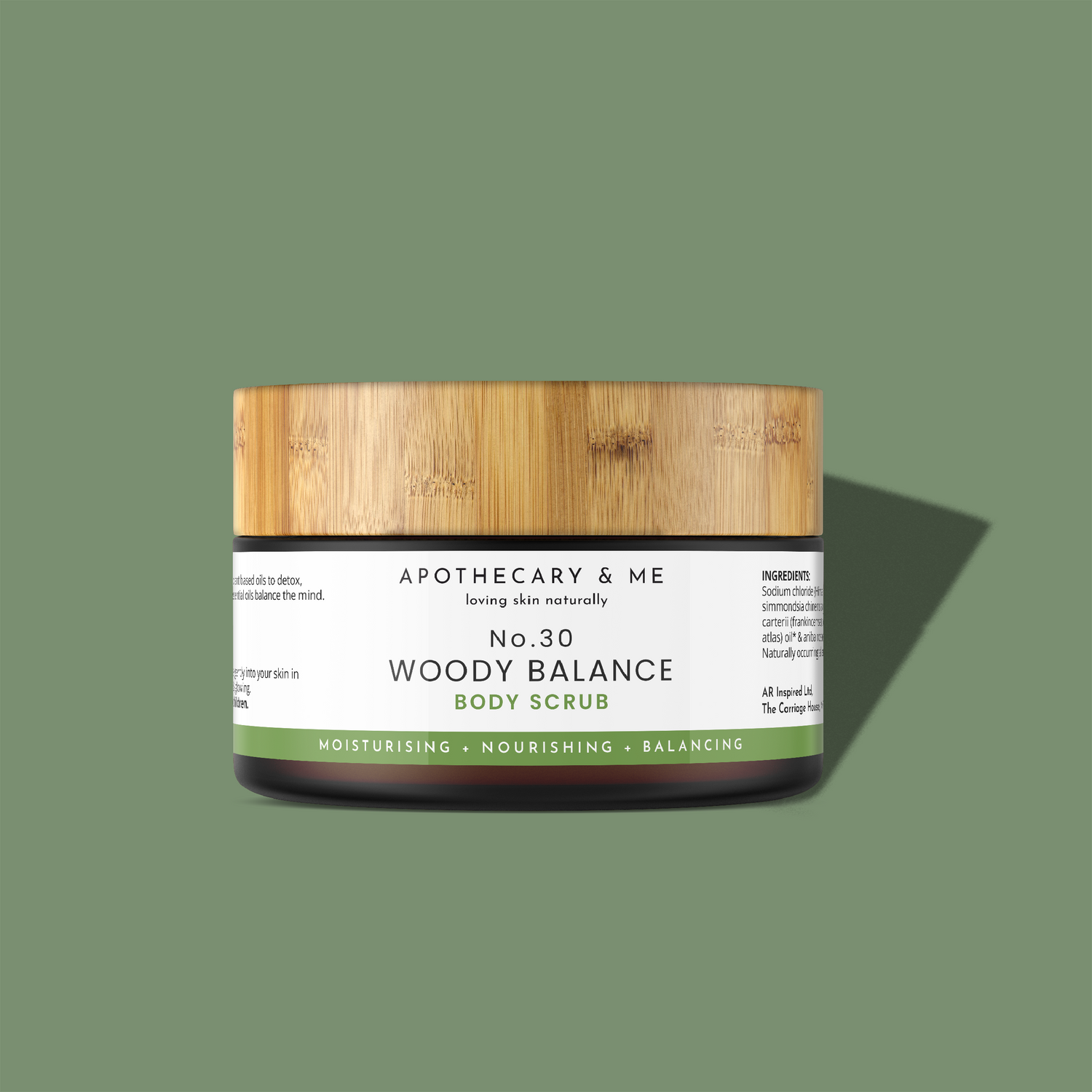 Woody Balance Body Scrub