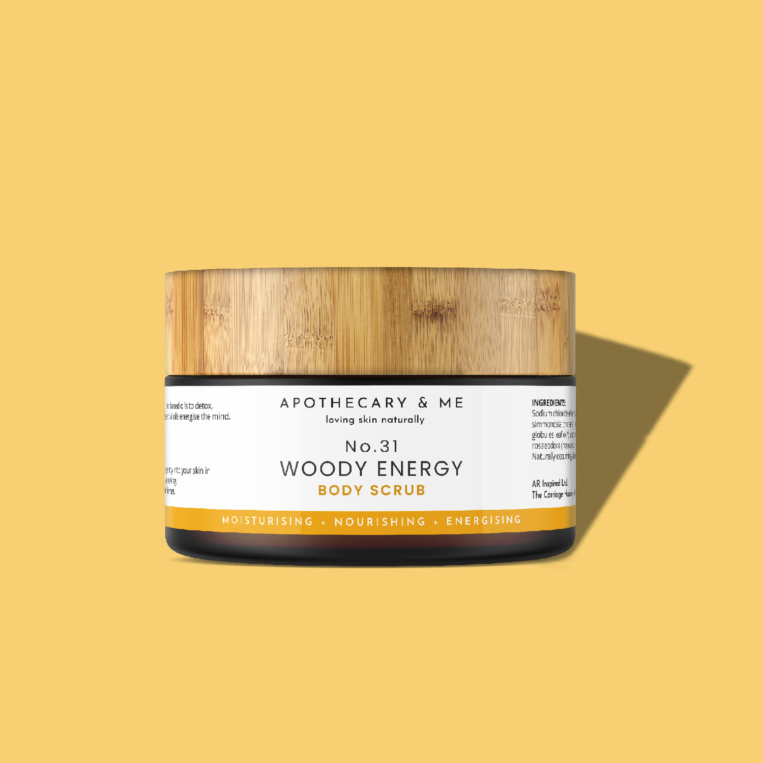Woody Energy Body Scrub