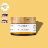 Woody Energy Body Scrub | Apothecary & Me